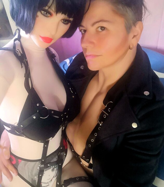 ProPinkUp bdsm leather straps fuck time with sexdoll Zowie