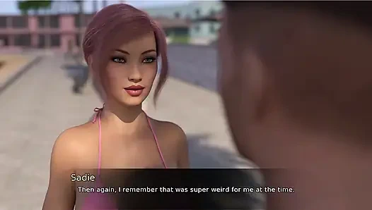 Resort of Temptation 13 I dont think Sadie liked that ive touch the other girls boobs