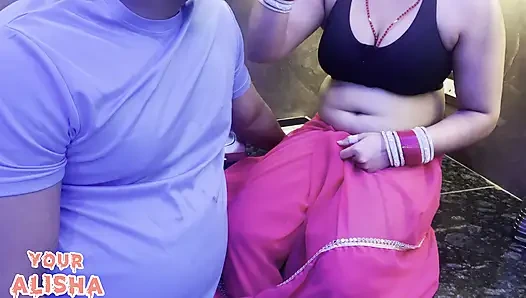 Padosan Chuddakad Aunty Chut Chudai Ka Maja ft. Alisha