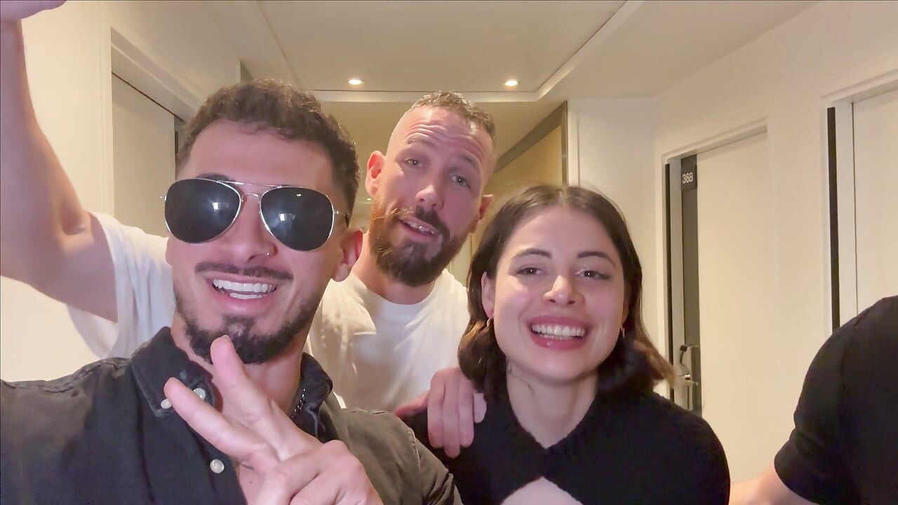 Valentino Roca and Friends Give a Latina a Post-Party Creampie and Squirt