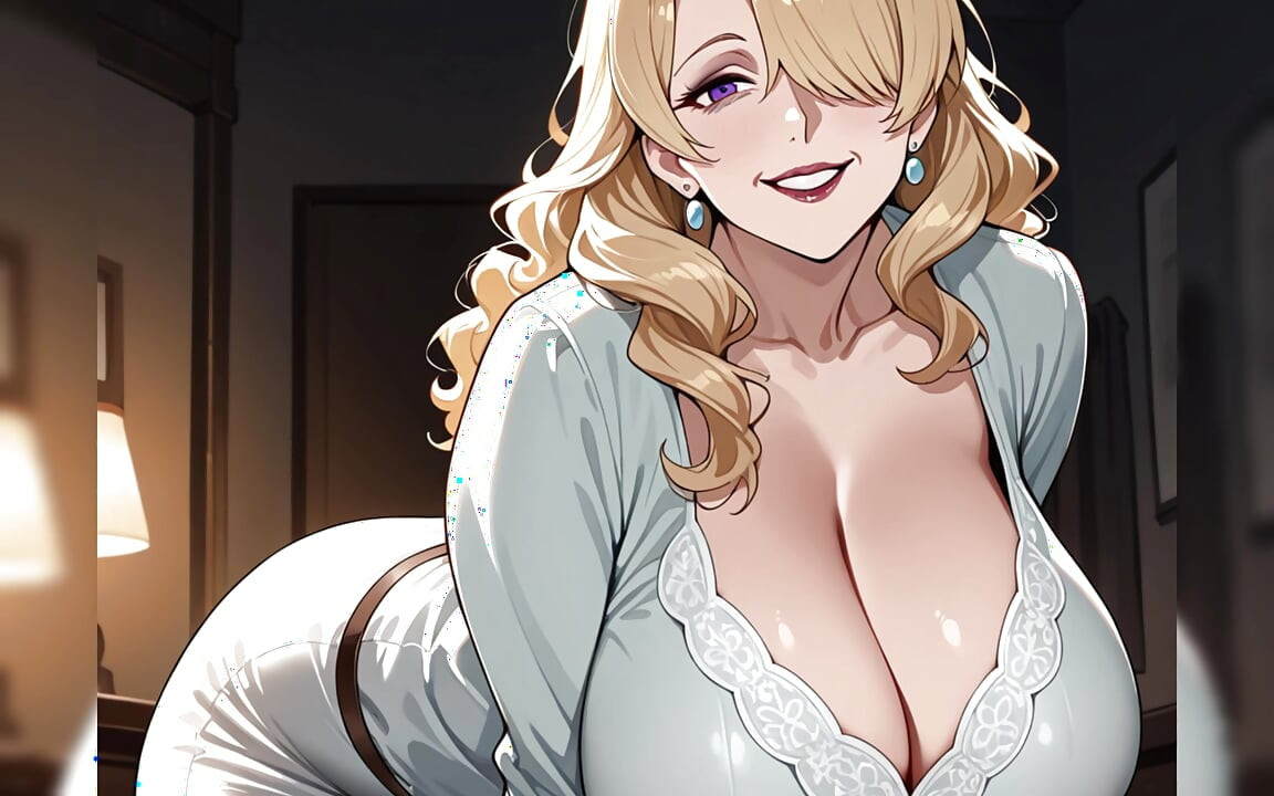 Blonde GILF Hentai Lucah