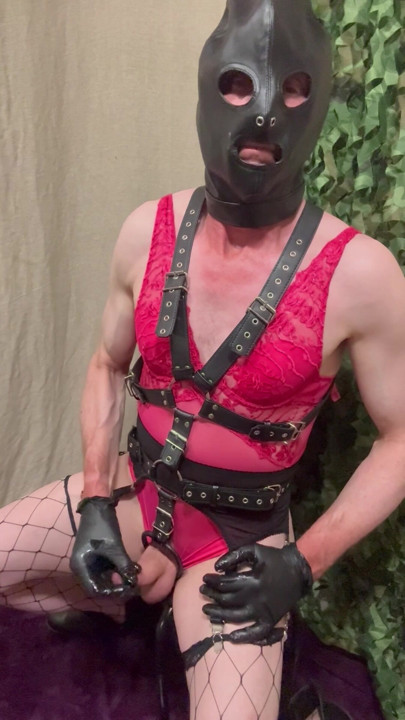 Masturbation In Pink Underwear