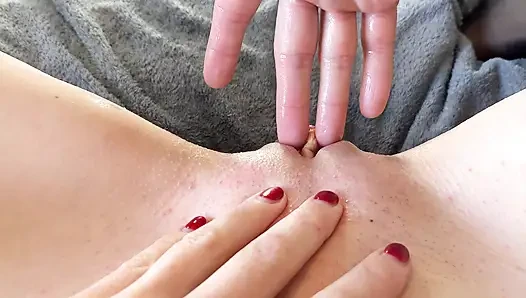 SQUIRTING NUN GETS VERY WET HARD, FAST AND SENSUAL FINGER FUCK