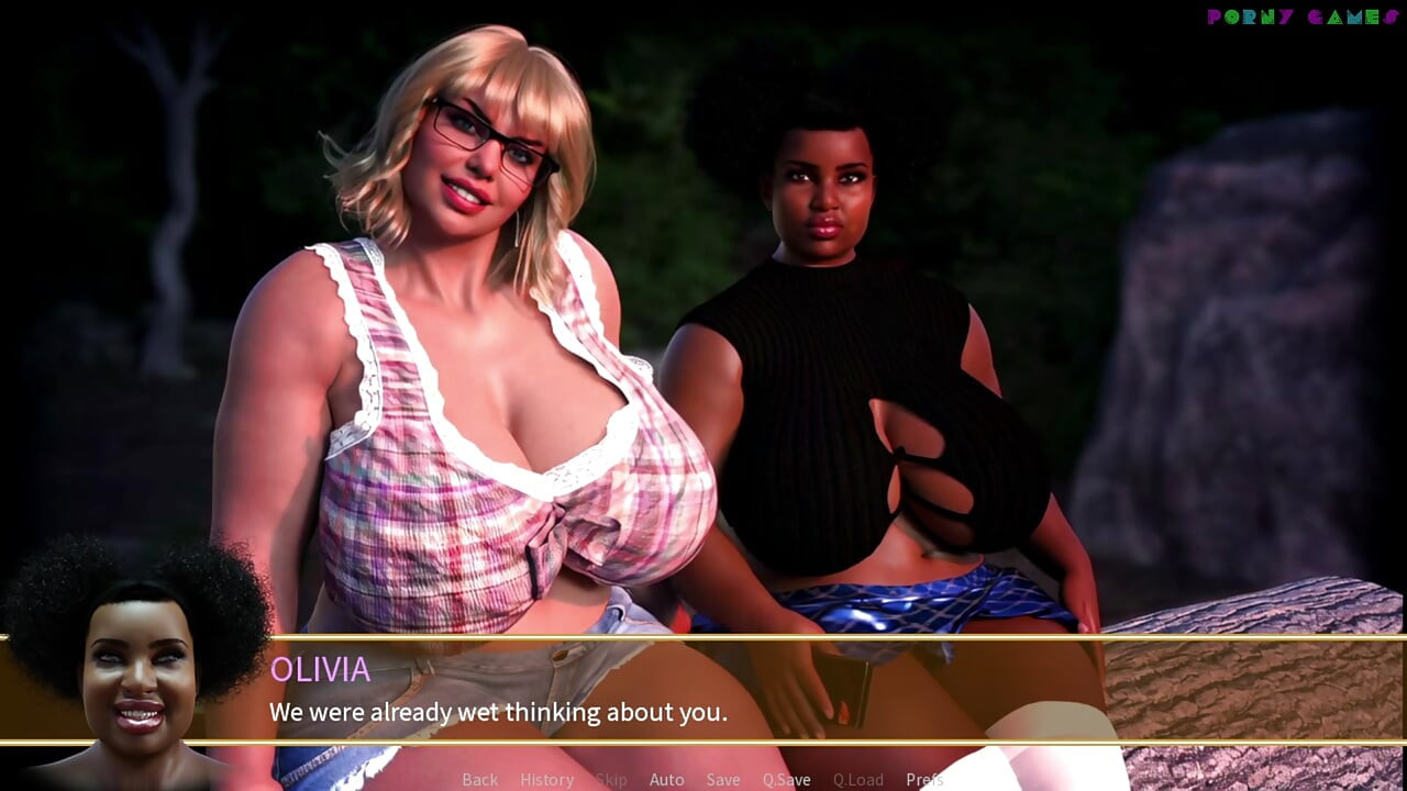 Sin Island von Chaixas: Sex am lagerfeuer, BBW-dreier 2