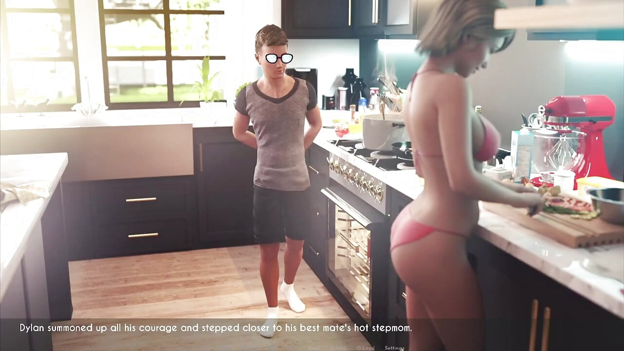Awam MILF Cuckold Amber - Let Me Teach You How to Fuck - Amber Trains Dylan in the Kitchen (moaning Audio)