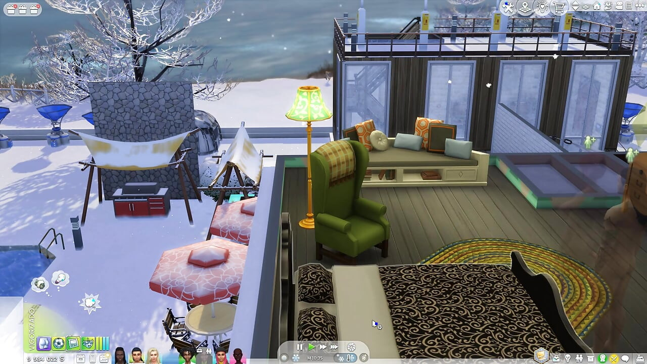 Sexy Sims malikanede ateşli