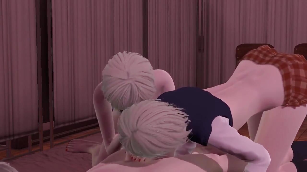 Yaoi Femboy - Două Femboys Sex în dormitorul spitalului