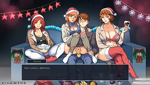 Сводная сестренка делает идеальный рождественский подарок