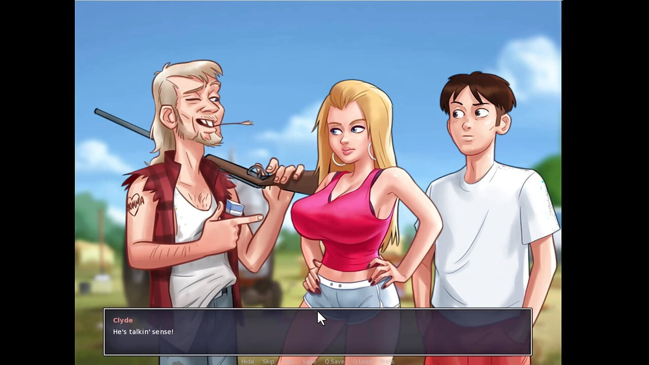 サマータイム・サーガ - ジェニーが妊娠 - ダイアナがテーブルの下で手コキをしてくれた - 新しい科学プロジェクトは素晴らしいFHです