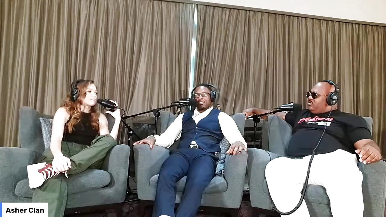 Adult Entertainers Couch Talk with Katie Kush, Jamie Knox and Mrflourish Podcast Asherclantv