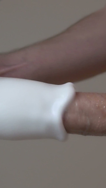 My husband trying the Automatic Rotating Male Masturbator Blow Job Cock Stroker Sex Toys by Sohimi | Clip 1