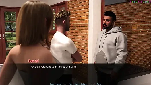 Счастливо после от Escovic Games - жена встречает моего друга с большим черным членом 1