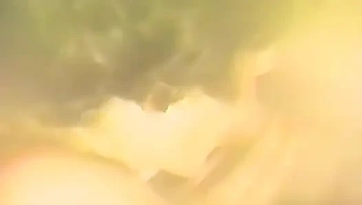 Horny Brunette Sucking Real Mean Cock