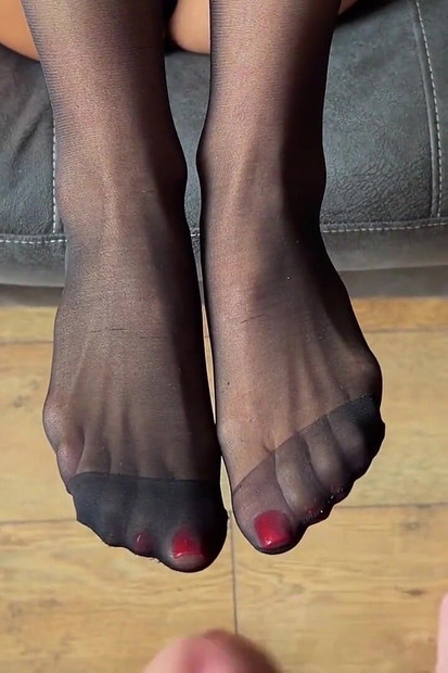 足コキ&足に射精&ナイロンコンピレーション