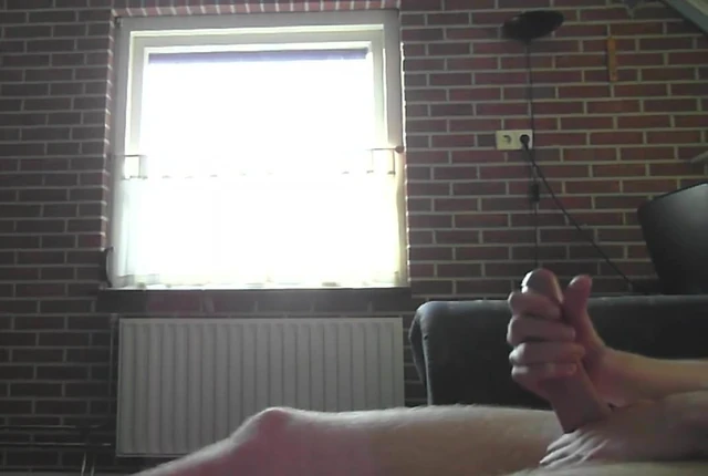 Monster cumshot after edging