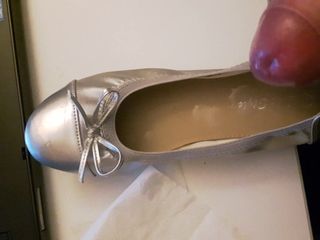 cumming on friends ballet shoe
