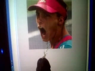 Ejaculação em homenagem a Andrea Petkovic