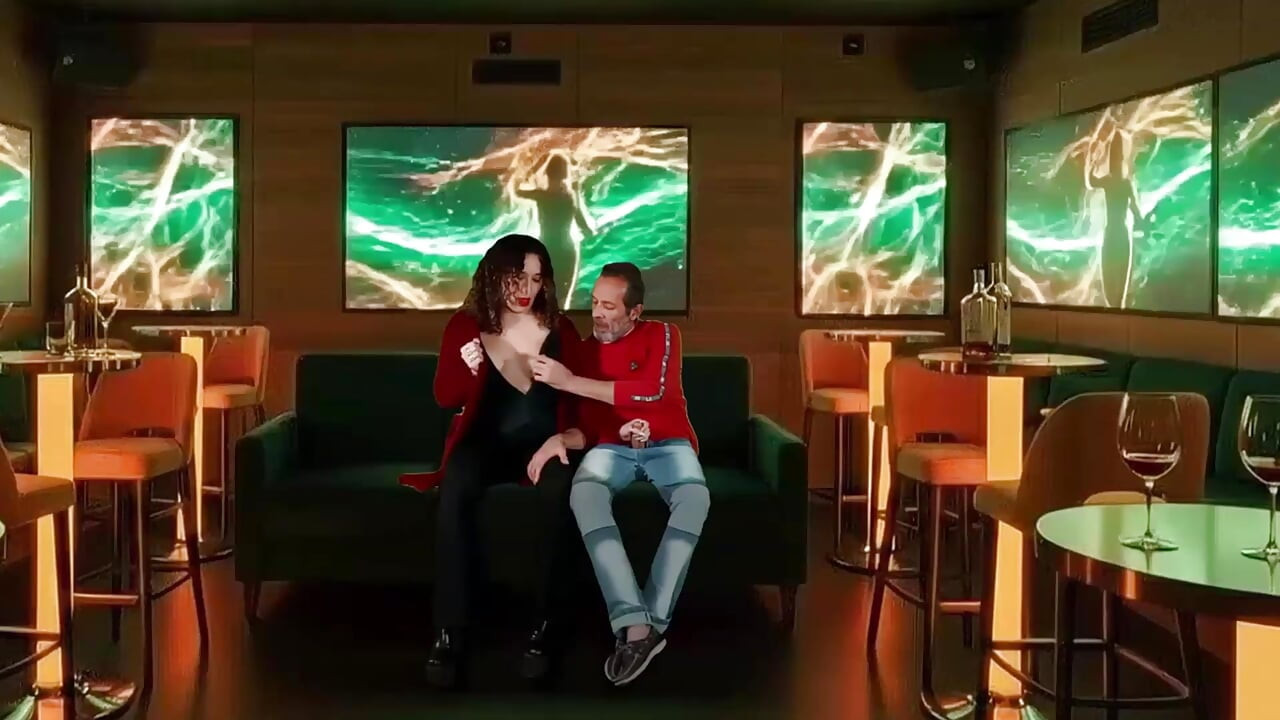 I masturbated a nightclub manager in the VIP room while my husband films