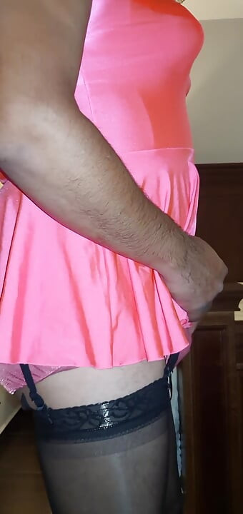 90s Cheerleader Sissy Suit, Super Bright and Tight