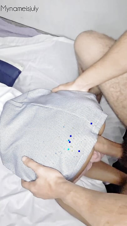 Barely legal student likes to be touched by her stepfather