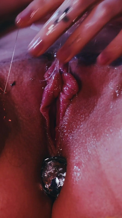 Cinematic 6K Masturbation, ASMR Orgasm, Plugged & Dripping Wet | Clip 1