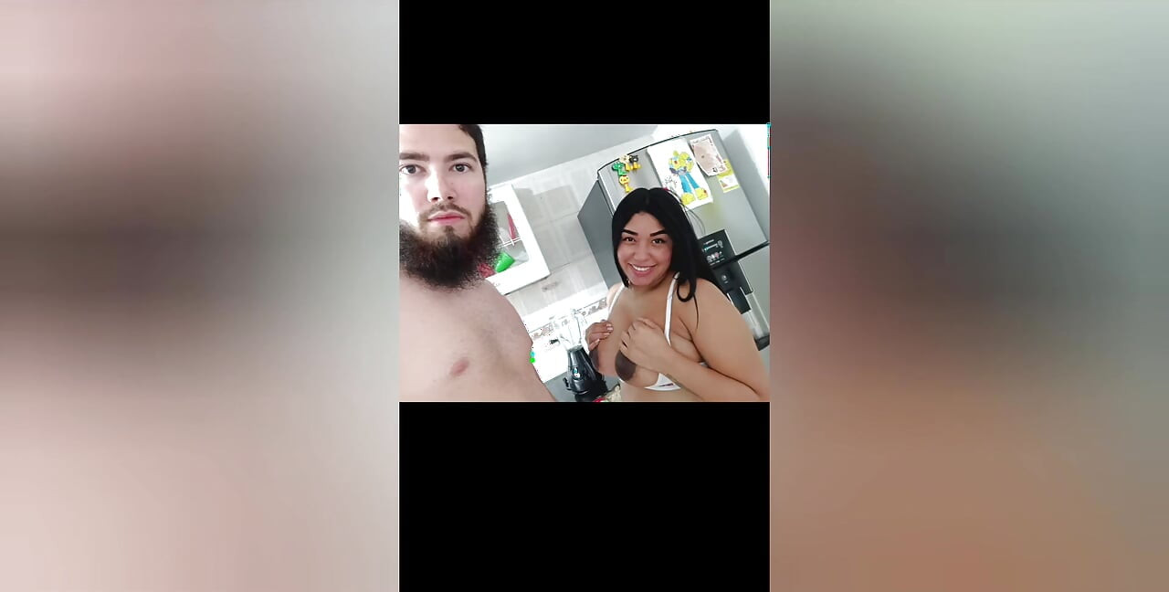 Hot Girl Having Good Sex in the Kitchen
