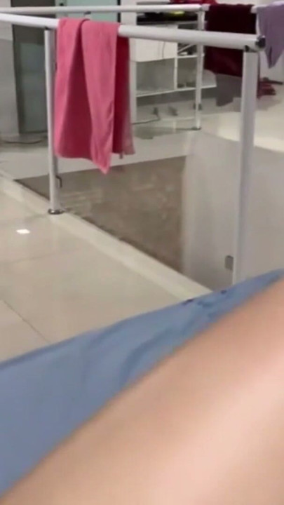 Beautiful young girl with giant breasts | Clip 3