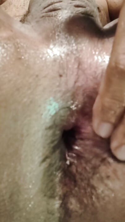 All fingers in glory hole
