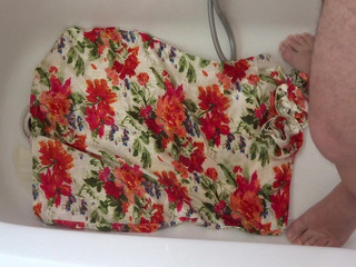 piss on floral 3 dress