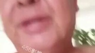 Chinese daddy cum