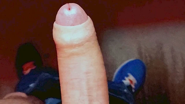 Closer Look At Uncut Hung Dick