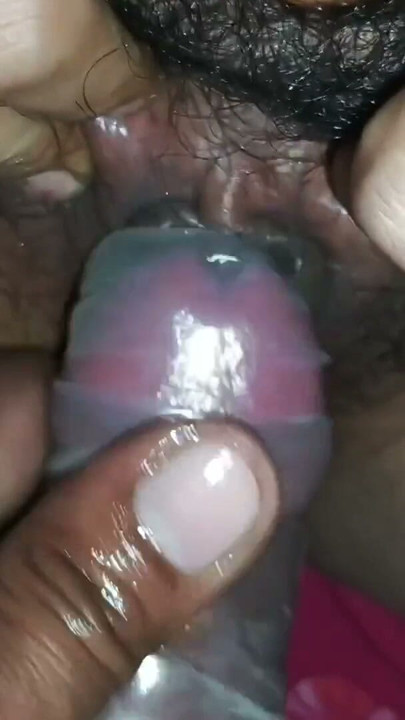Married woman hot in nightie with a condom in the day, sex with a white | Clip 2