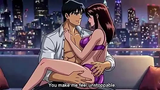 Stepson share bed with stepmom and seduce her in hotel