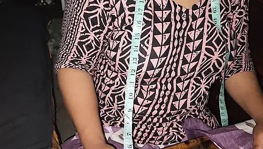 The tailor asked his wife to take his measurements and she fucked him.