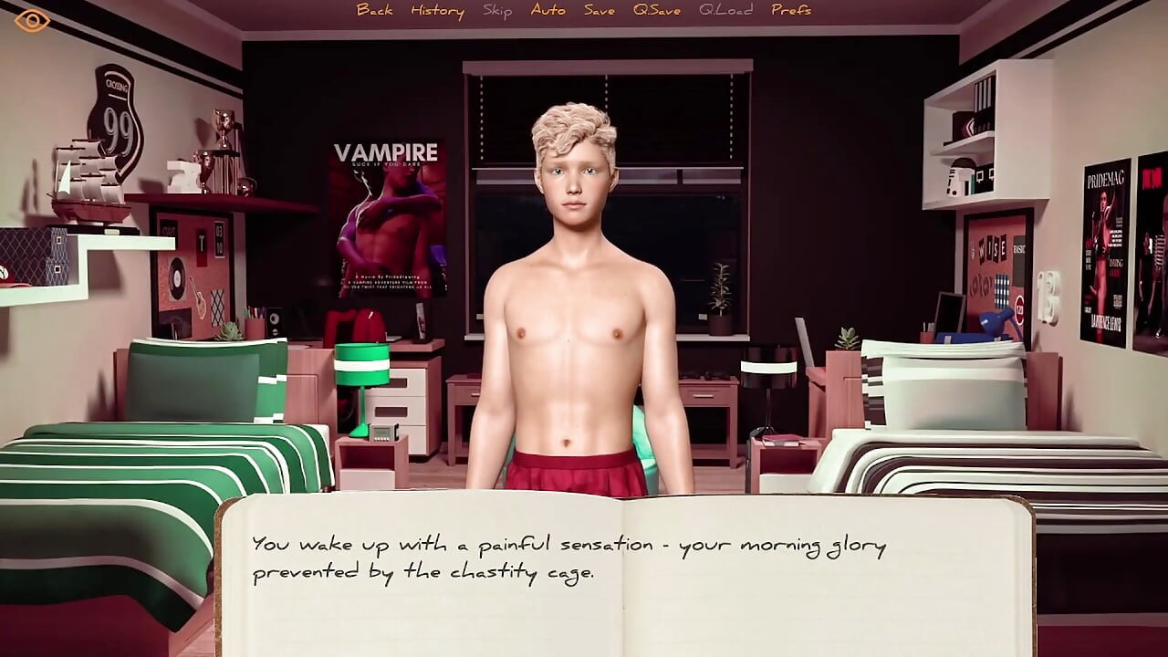 Bound to College - Quaterback começa a foder minha bunda apertada enquanto está amarrada