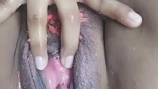 OMG. Putting candle wax on and finger until cum come out , With huge Squirt