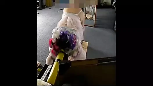 yeni oyuncağıma binmek