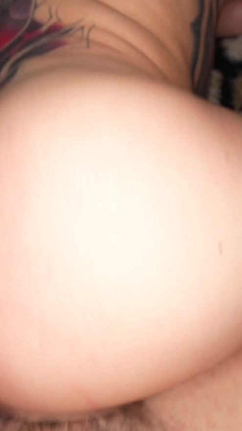 Hot Inked Busty Blonde Dominates Peeping Leo