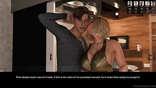 Helping My Landlady's Friend Unpack Led to an Unexpected Special Reward and Messy Goodbye Kiss- Blacked House- #2- by Porngame4u