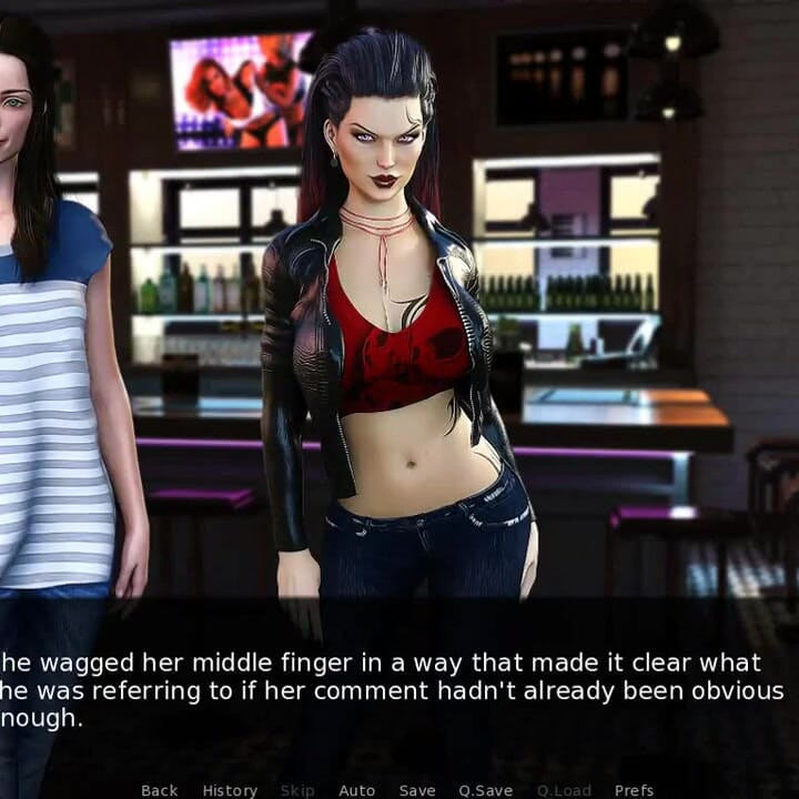 Bitch days of summer: slutty and nerdy girl into a night club-Ep3