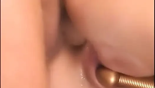 Redhaired Teen Amythiest Stone Knocked Down Her Neibour with His Apple-cart Accidently and Proposed to Fuck Her as an Excuse