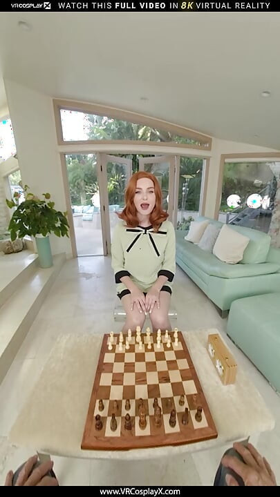 VRCosplayX Tik Tak, Things Are Getting More Intense Between You And Beth Harmon Of QUEEN'S GAMBIT Part 1