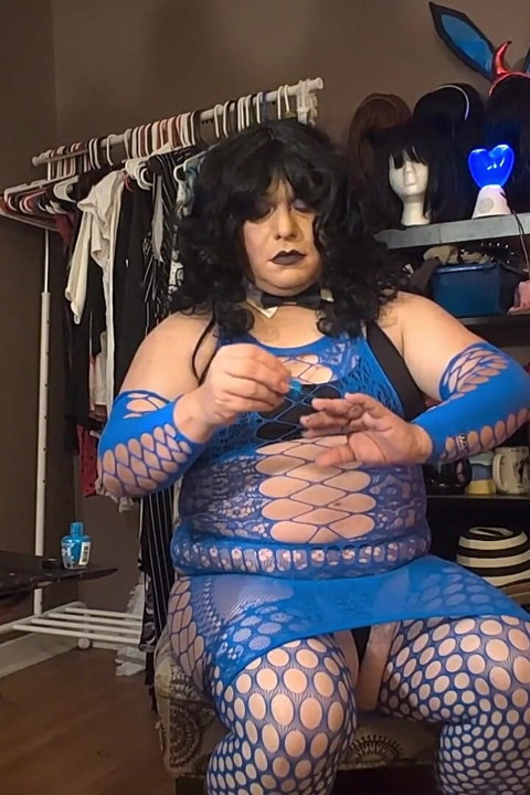 I Was Being Cute and Colored My Nails While on Camera