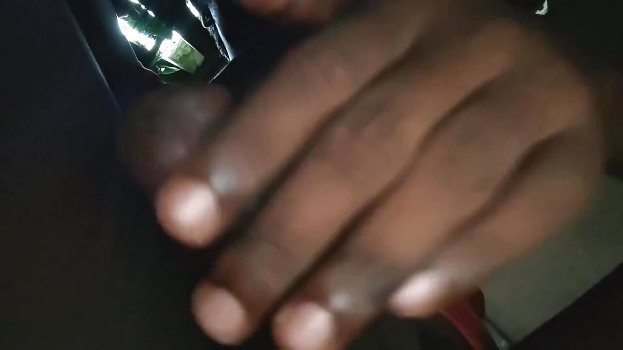 Playing with My Black Cock (jerking and Cumming)