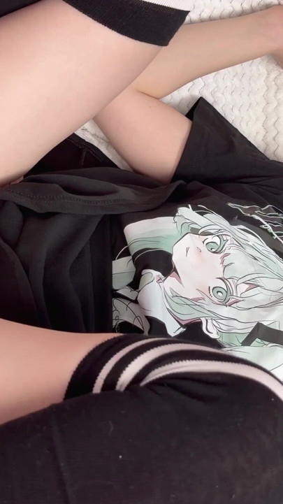 Goth Teen Japanese Wants First Rough Fuck Creampie as Reward | Clip 1