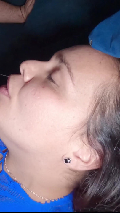 My Wife Surprises Me with New Lingerie and We End up Fucking on the Couch. Homemade Amateur | Clip 3