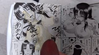 Japanisches Soro Manga Bukkake