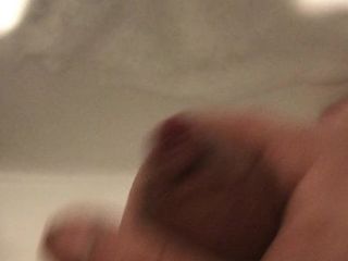 Jacking off in tub