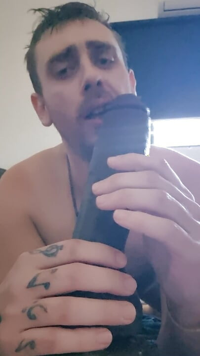 Bbc dildo suck and dirty talk