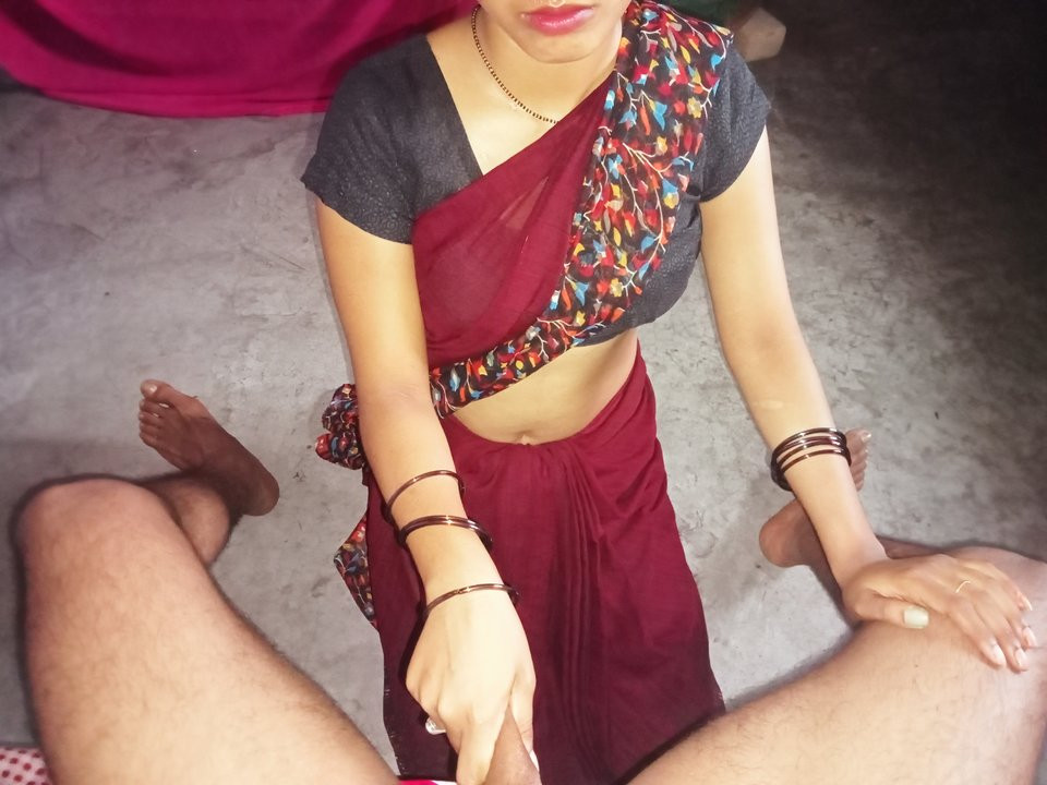 Hot indian village creampi vergin babhi fussy fucking with dever clear Hindi audio